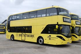 Wigan's new Bee buses