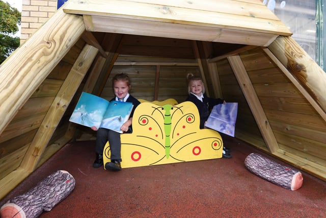 Children enjoy their wonderful wigwam, creating a designated area for quiet reading, relaxation and imaginative play.