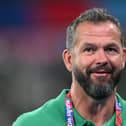 Andy Farrell has been named rugby union coach of the year