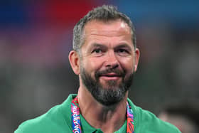 Andy Farrell has been named rugby union coach of the year