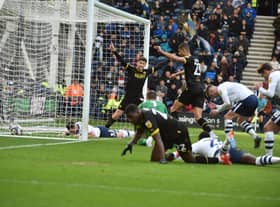Christ Tiehi put Latics ahead at Deepdale before it all went wrong in the second period