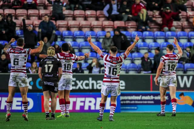 Wigan Warriors face Wakefield Trinity this weekend