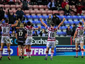 Wigan Warriors face Wakefield Trinity this weekend