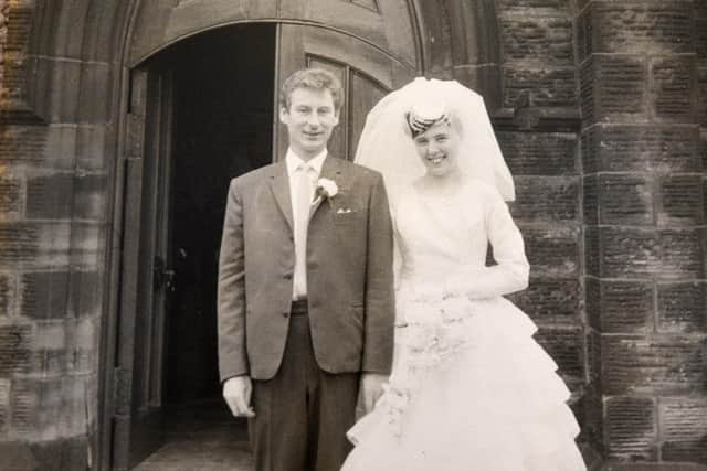 Jim and Elsie Collier on their wedding day