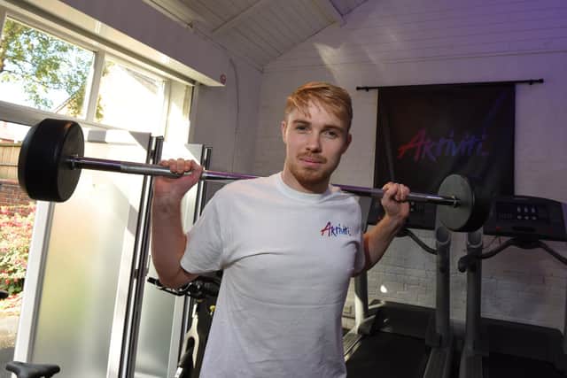 WIGAN - 23-09-22  Joel Higham has opened Activiti, a new gym in Swinley, Wigan, offering personal training sessions in groups or 1-1.