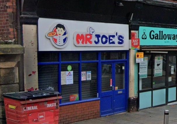Mr Joe's on Wallgate was last inspected on January 11, 2023, when it received a one-star rating