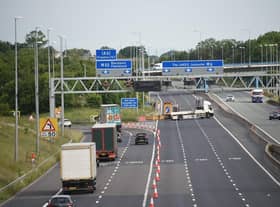 The M6 northbound remains shut between junctions 32 and 33 after a lorry overturned in the early hours