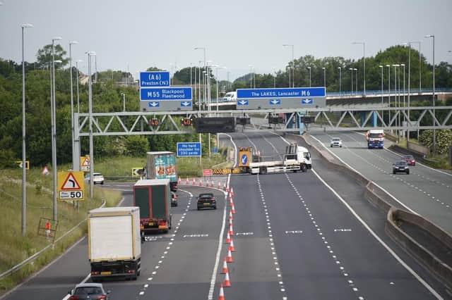 The M6 northbound remains shut between junctions 32 and 33 after a lorry overturned in the early hours