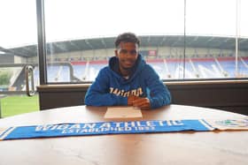 Wigan Athletic have announced the signing of Tyrese Francois on a two-year deal