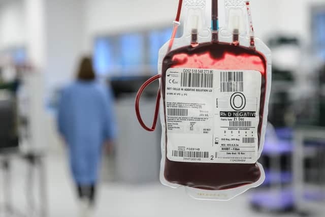 Blood donors are needed