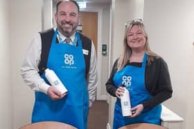 Stuart and Adele from Co-op Funeralcare
