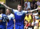 James McClean celebrates opening the scoring