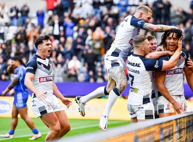 England started their World Cup campaign with a huge win over Samoa