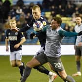 Nathan Broadhead in action at Millwall