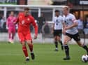 Scott Smith in action at Bamber Bridge