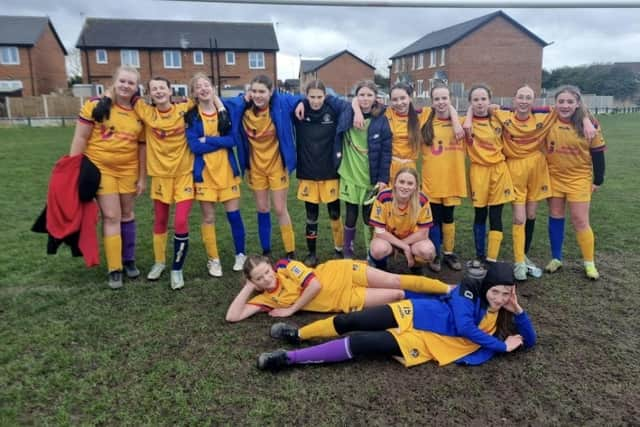 Eastleigh JFC U13 Violets recently enjoyed league success