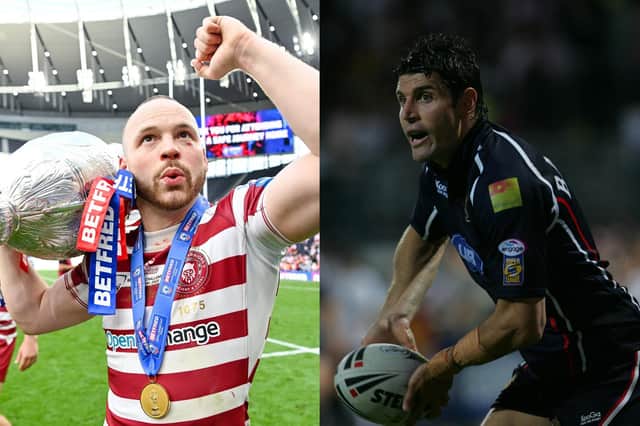 Liam Marshall says he looked up to Trent Barrett when he was younger