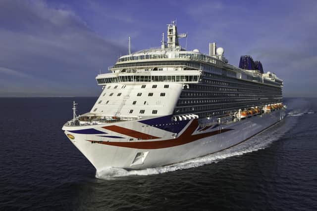 P&O Cruises' Britannia in all her glory