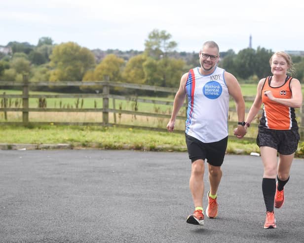 Husband and wife from Blackpool, Andy Hall and Helen Hall, will be running the Berlin Marathon