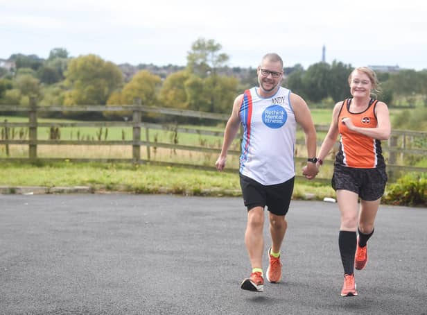 Husband and wife from Blackpool, Andy Hall and Helen Hall, will be running the Berlin Marathon