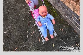 Little P loves her babies. Nature inspired or Nurture?