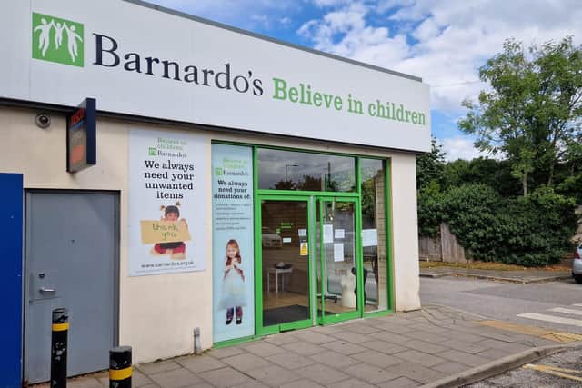 The Barnardo's shop on Gidlow Lane has now closed