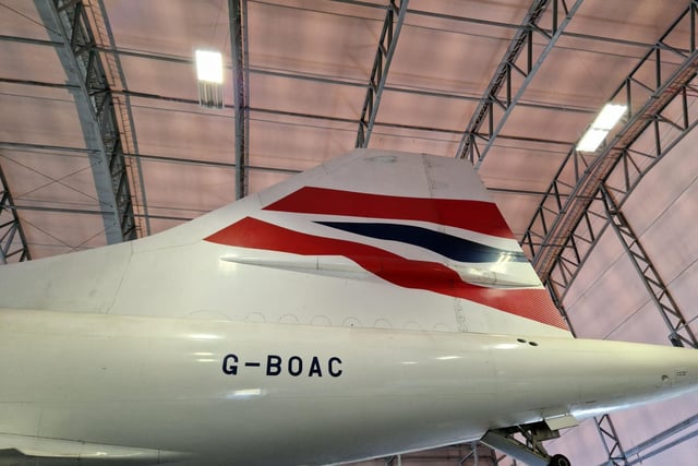 Concorde once flew at Mach 2, 60,000 ft in the sky