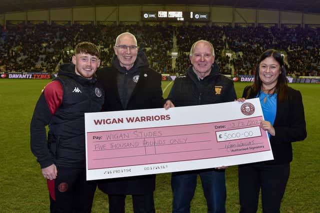 Wiga Rufc Wigan rugby club hits fund-raising target for new fence after pitch damage