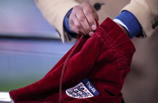 Former Latics star Emile Heskey made the draw for the FA Cup fourth round on Sunday afternoon