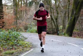Sam Walters in pre-season training