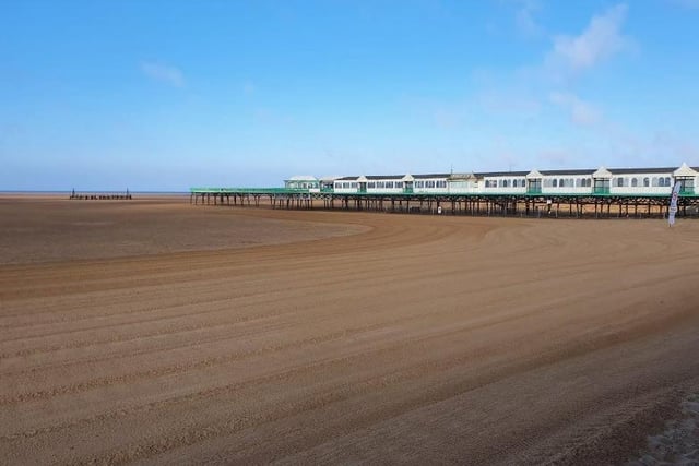 At St Annes seafront and beach feature miles of open public land to explore. It’s an enormous natural beach