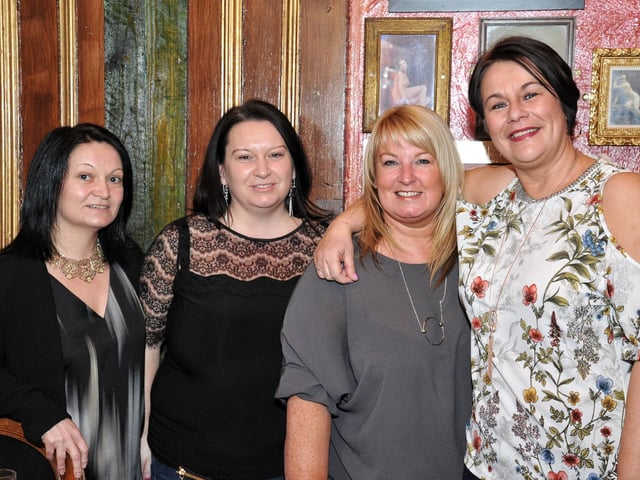 Jane Dobson, Lynn Dobson, Janet Goulding and Nicola Temple