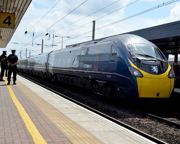 An Avanti West Coast train at Wigan North Western