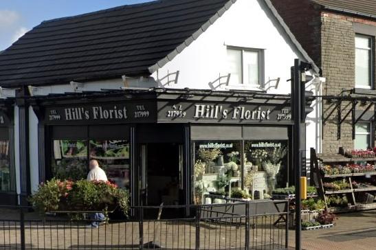 With a total of 44 reviews on Google, Hills Florist has a rating of 4.8 out of 5