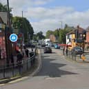 School Lane near to the crossroads in Standish where potholes are to be fixed