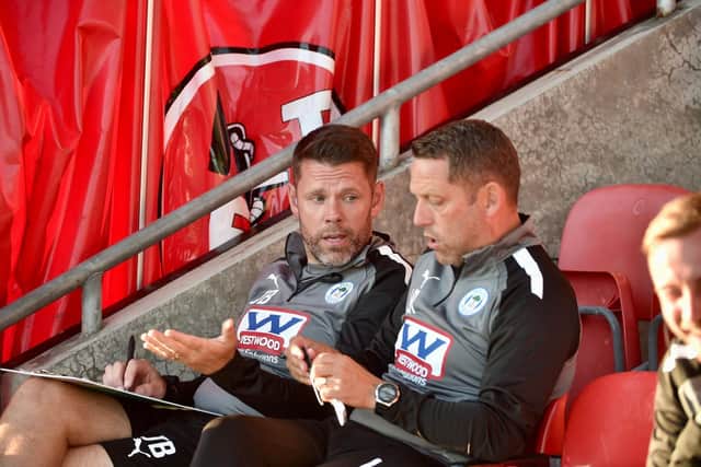 Leam Richardson was pleased with how Wigan's youngsters performed against Fleetwood