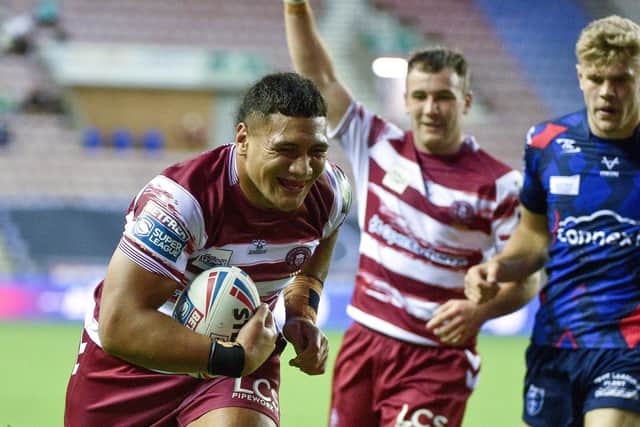 Patrick Mago has more than earned his new deal at Wigan, according to coach Matty Peet