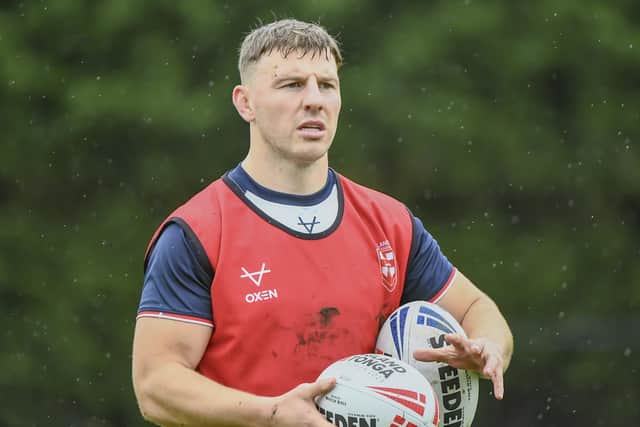 England Rugby League Training - Robin Park Arena, Wigan - England's George Williams