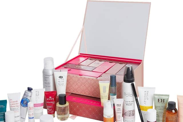 Lots of goodies in the M&S Beauty Advent Calendar