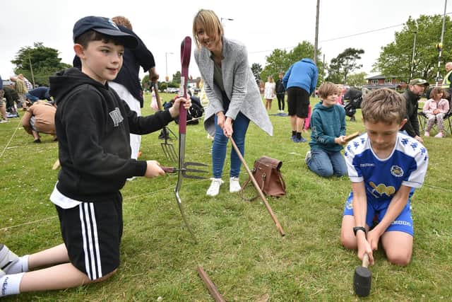 The annual event is held to raise funds for the local church.