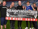 Wigan Warriors and Wigan Athletic have joined forces to support Andy's Man Club