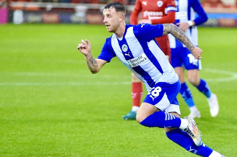 Ran his blood to water up top on a horrible day for attacking football, and made a vital block at the other end as Barnsley pushed