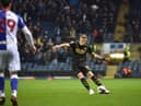 James McClean in action for Latics at Blackburn