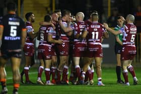 Wigan Warriors overcame Castleford Tigers