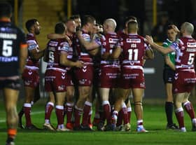 Wigan Warriors overcame Castleford Tigers