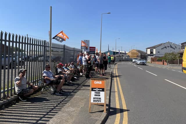 Pemberton Park and Leisure Homes begin strike action with GMB Trades Union.
