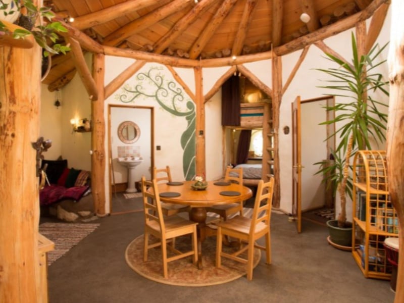 The interior is like stepping inside a fairytale.