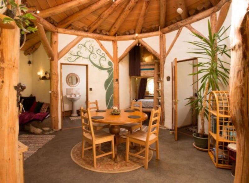 The interior is like stepping inside a fairytale.