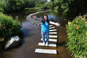 Harriet Koppel on what is thought to be Europe’s longest stretch of stepping stones, the newest attraction at WWT Martin Mere, Burscough.