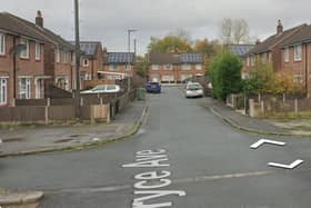 A general view of Pryce Avenue, Ince, where a fire broke out at a house today (August 3) and an injured man had to be rescued